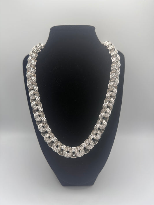 Silver 13mm Belcher Chain - Heavy