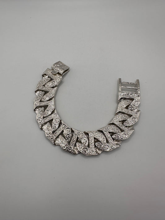 Silver Chaps Bracelet - 26mm