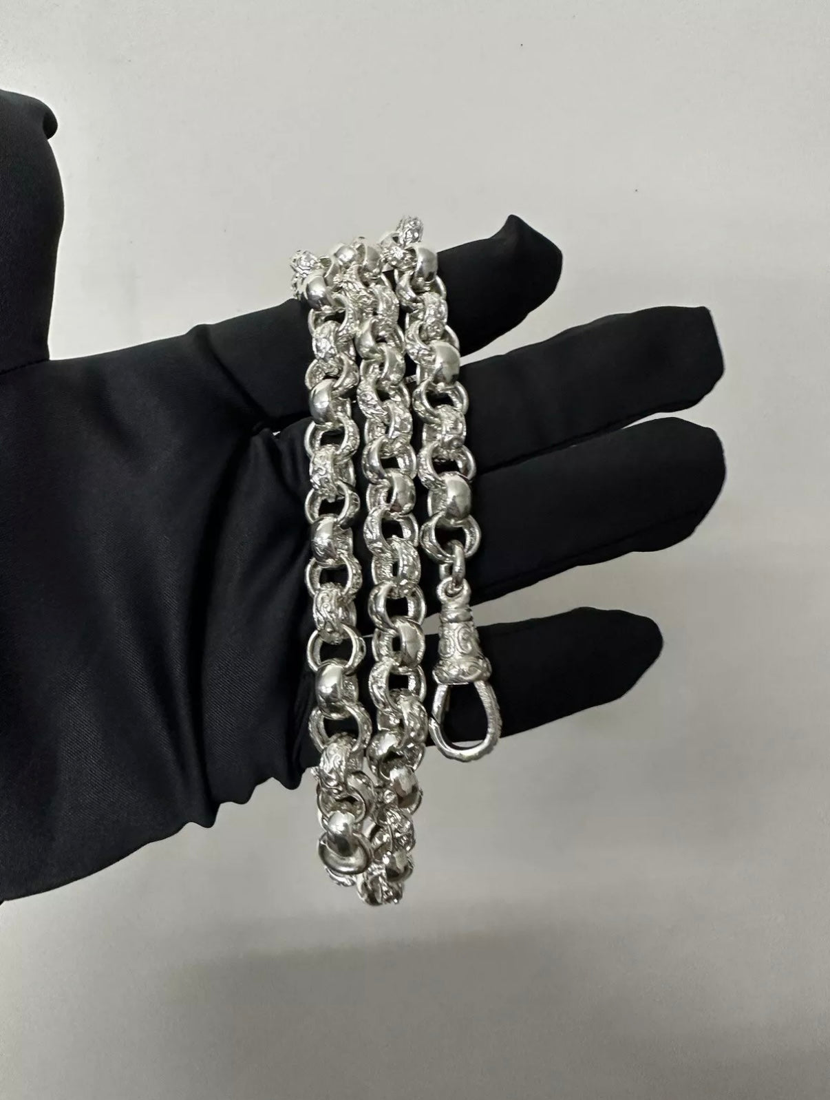 Silver Belcher Chain - 10mm