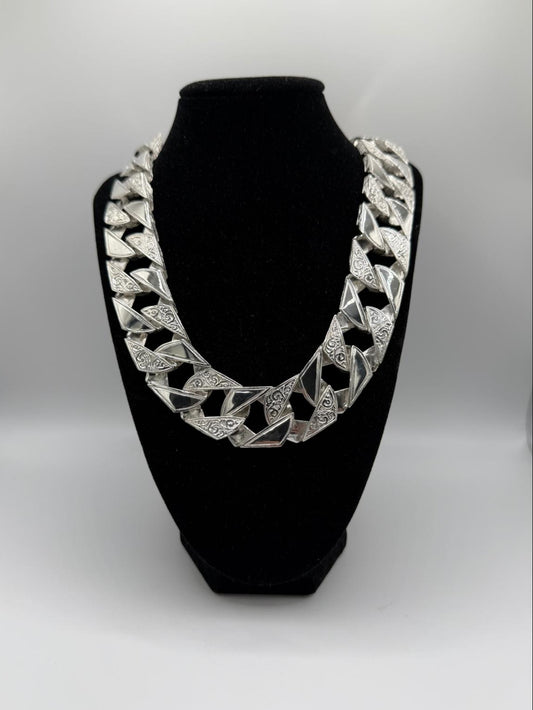 Silver Chaps Chain - 25mm