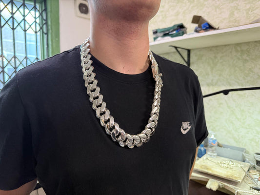 Silver 1 Kilo Cuban Chain
