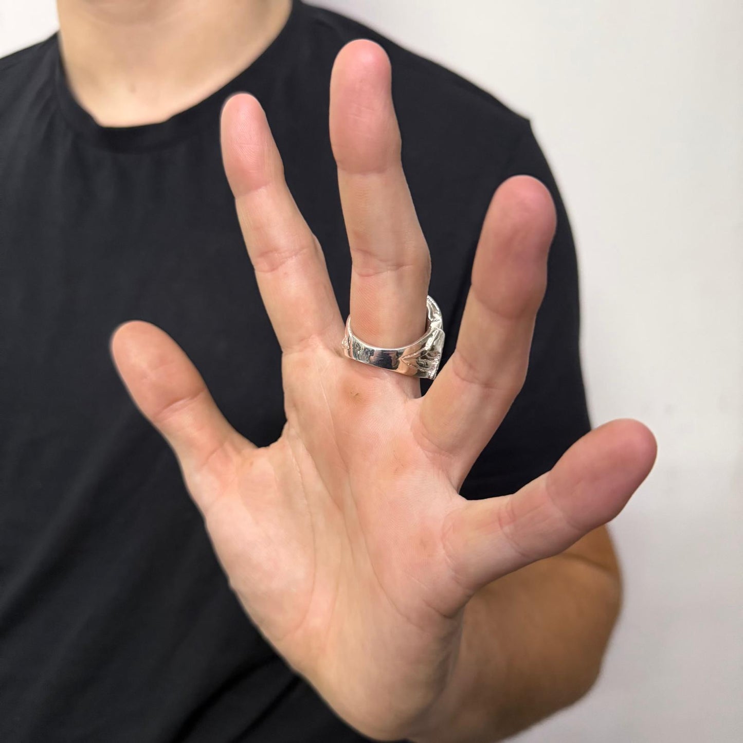 Silver Horse Keeper Ring