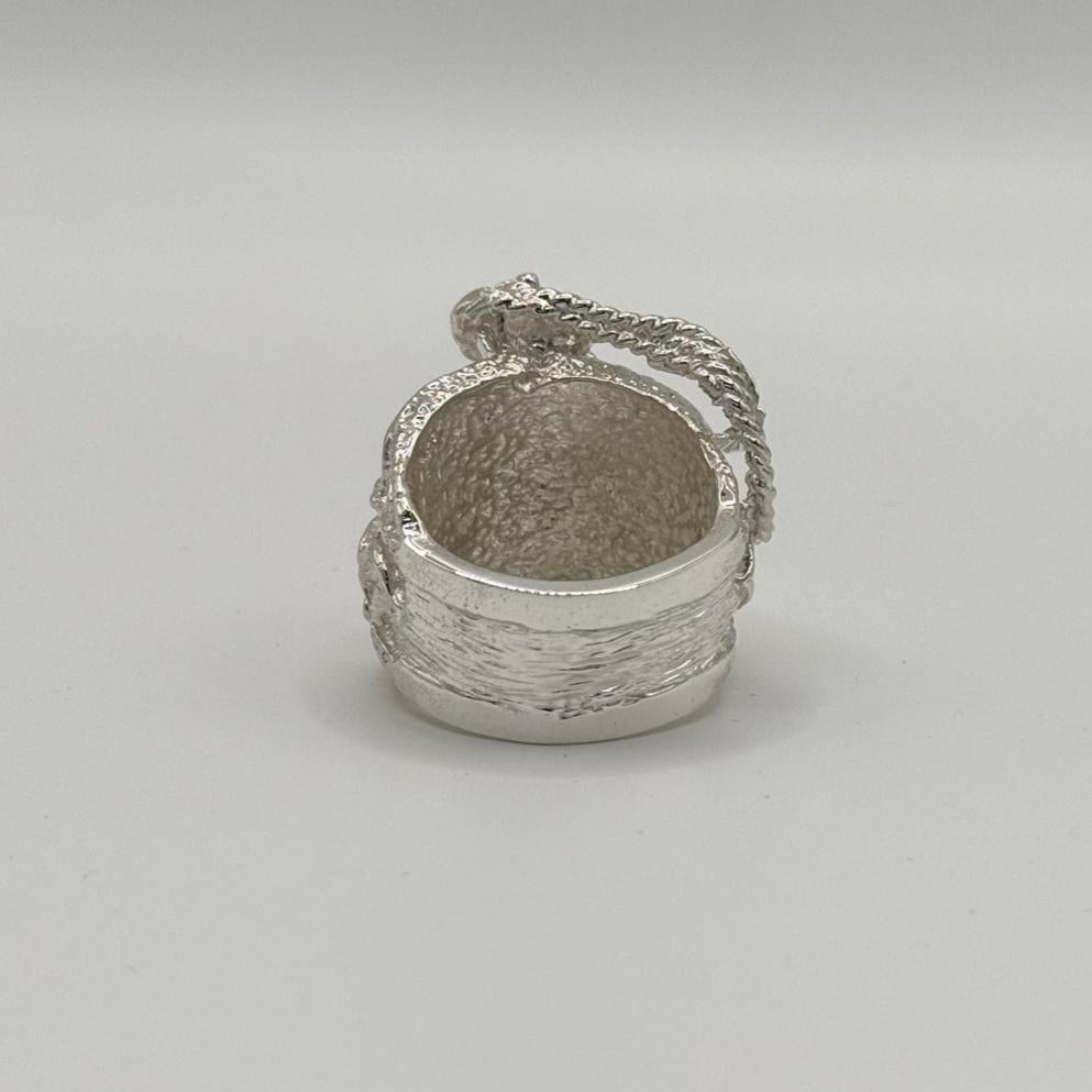 Silver Saddle Ring