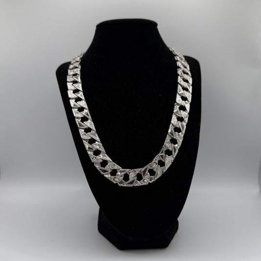 Silver Chaps Chain - 15mm