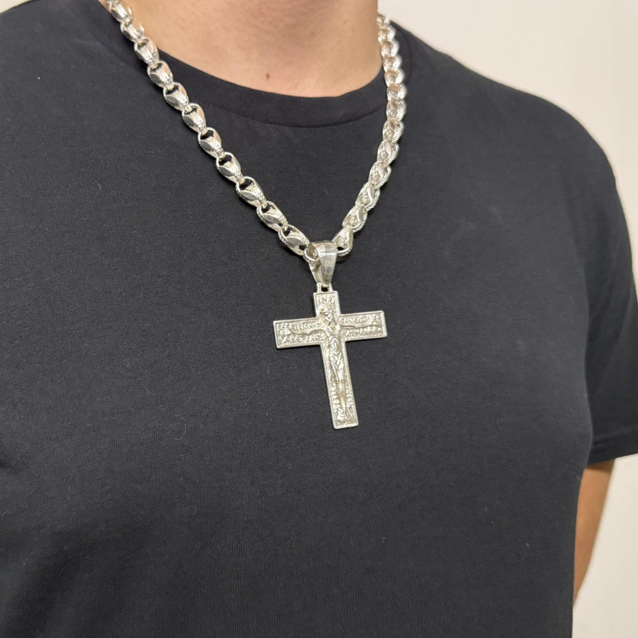 Silver Cross Pendant