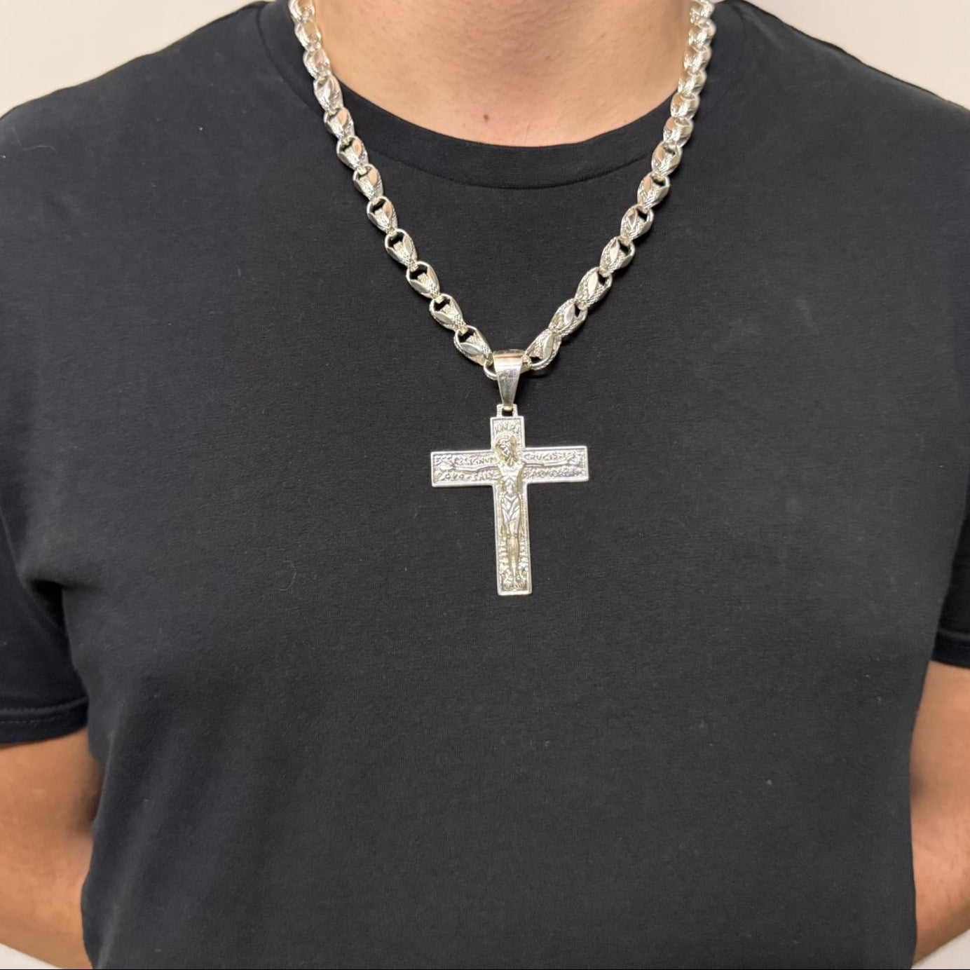 Silver Cross Pendant