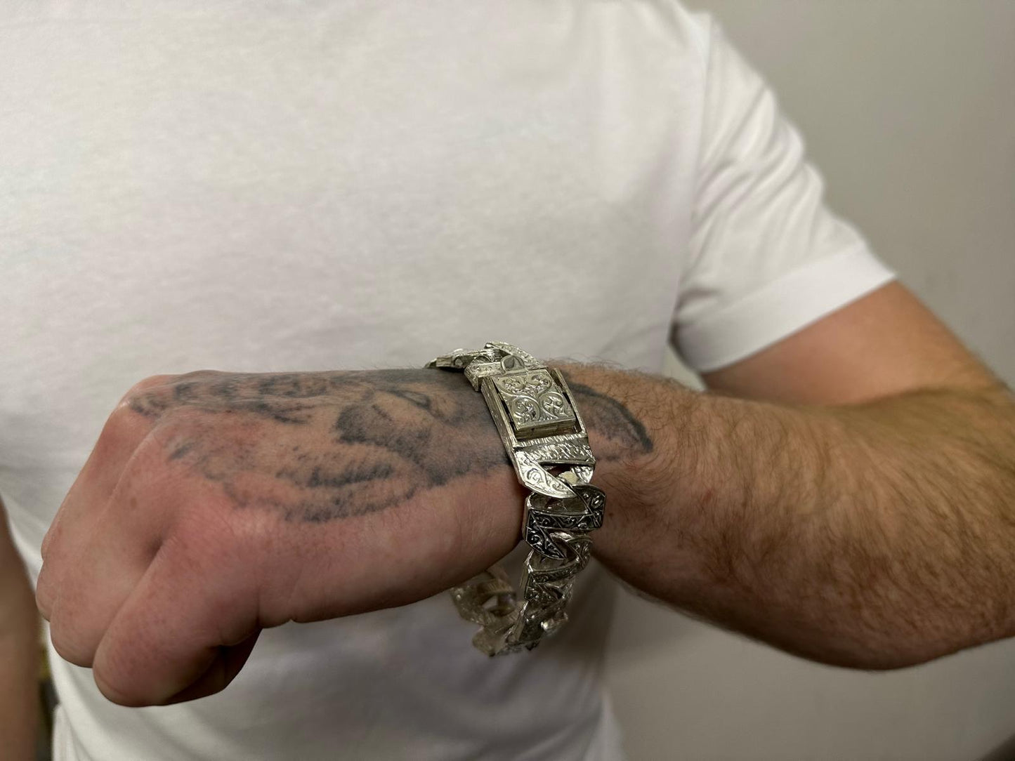 Silver Chaps Bracelet - 20mm