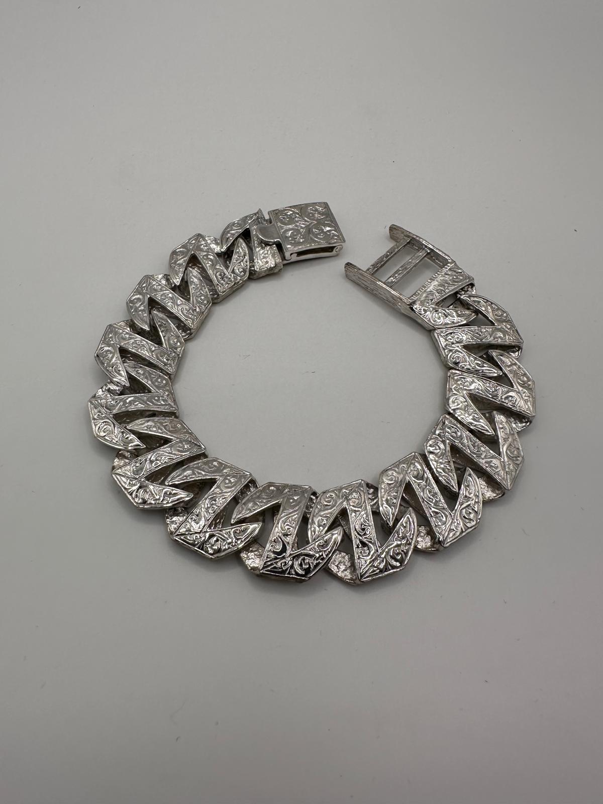 Silver Chaps Bracelet - 20mm