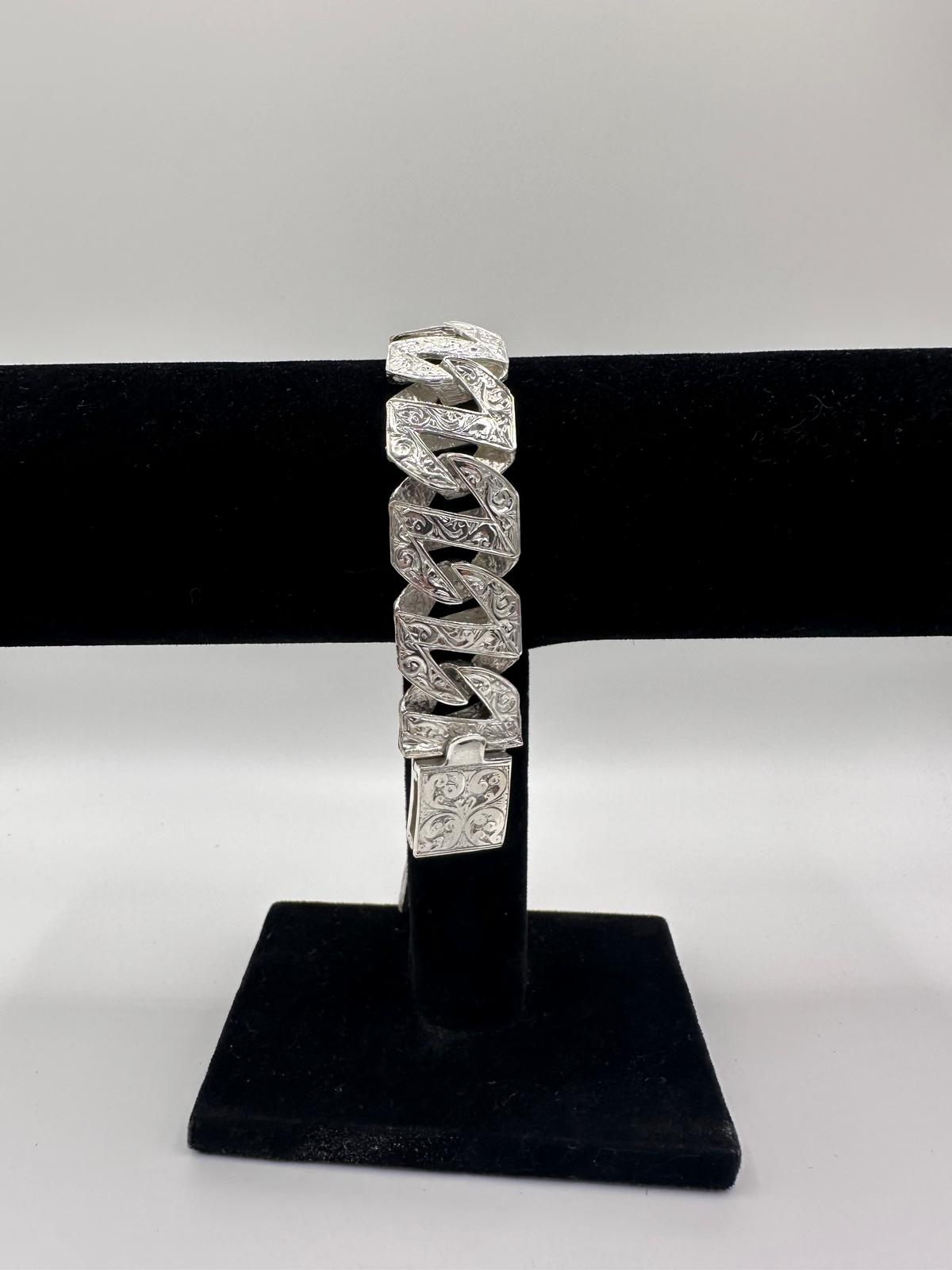 Silver Chaps Bracelet - 20mm