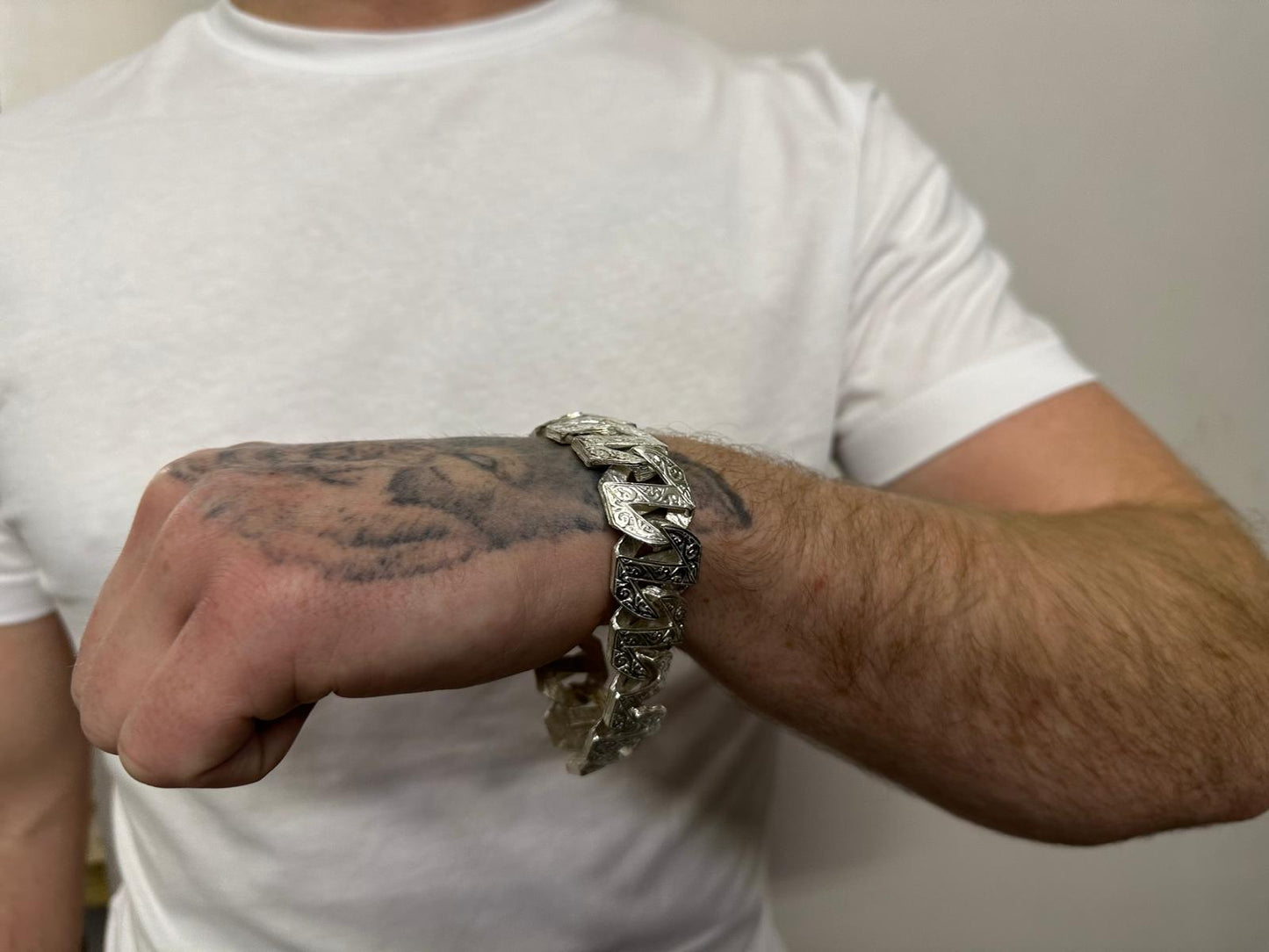 Silver Chaps Bracelet - 20mm