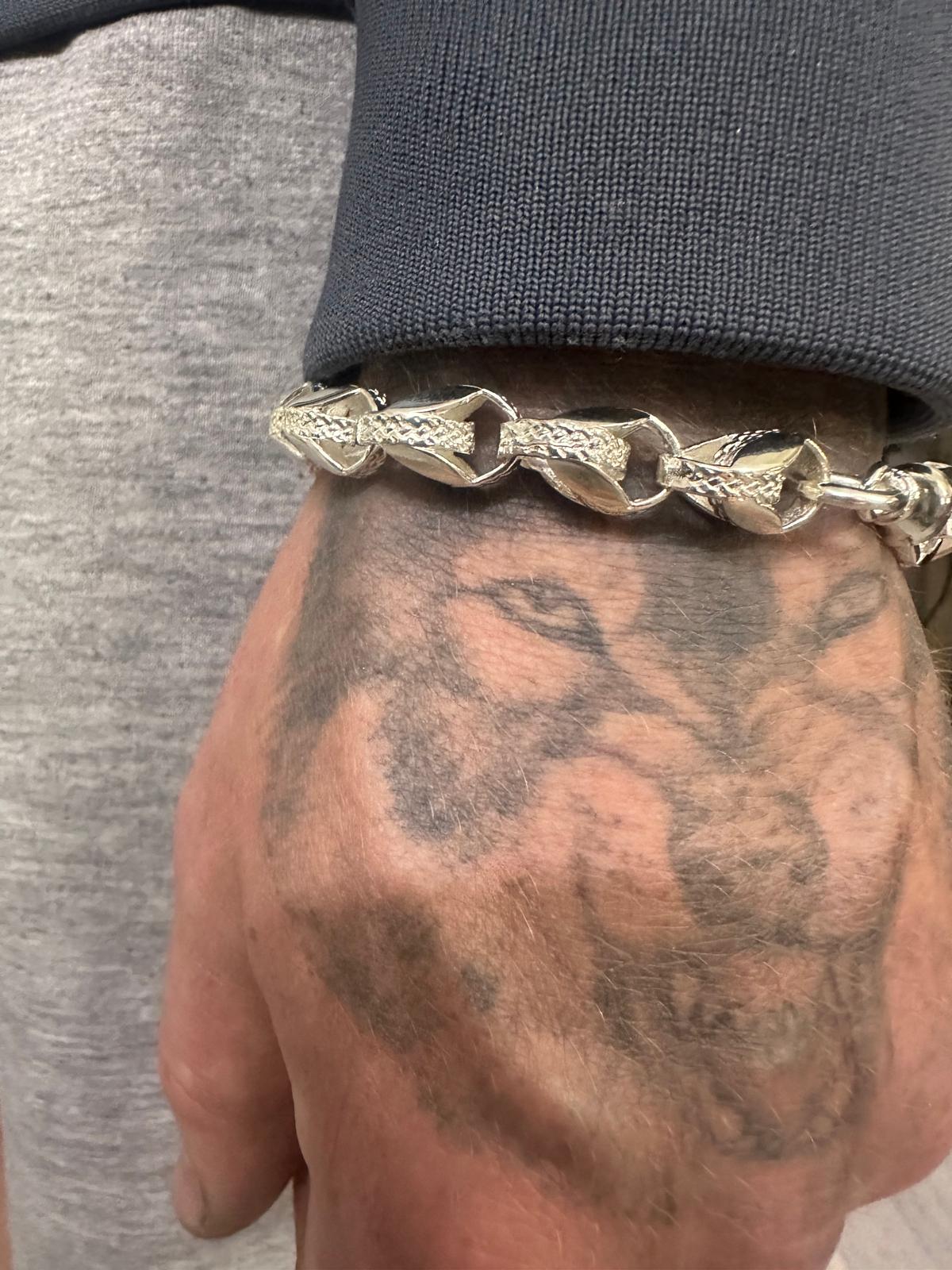 Silver Tulip Bracelet - 10mm