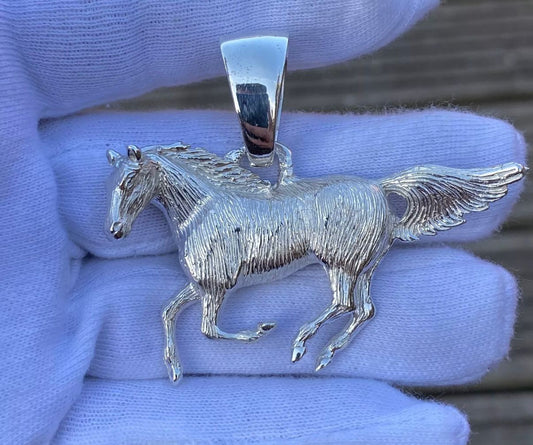 Silver Horse Pendant