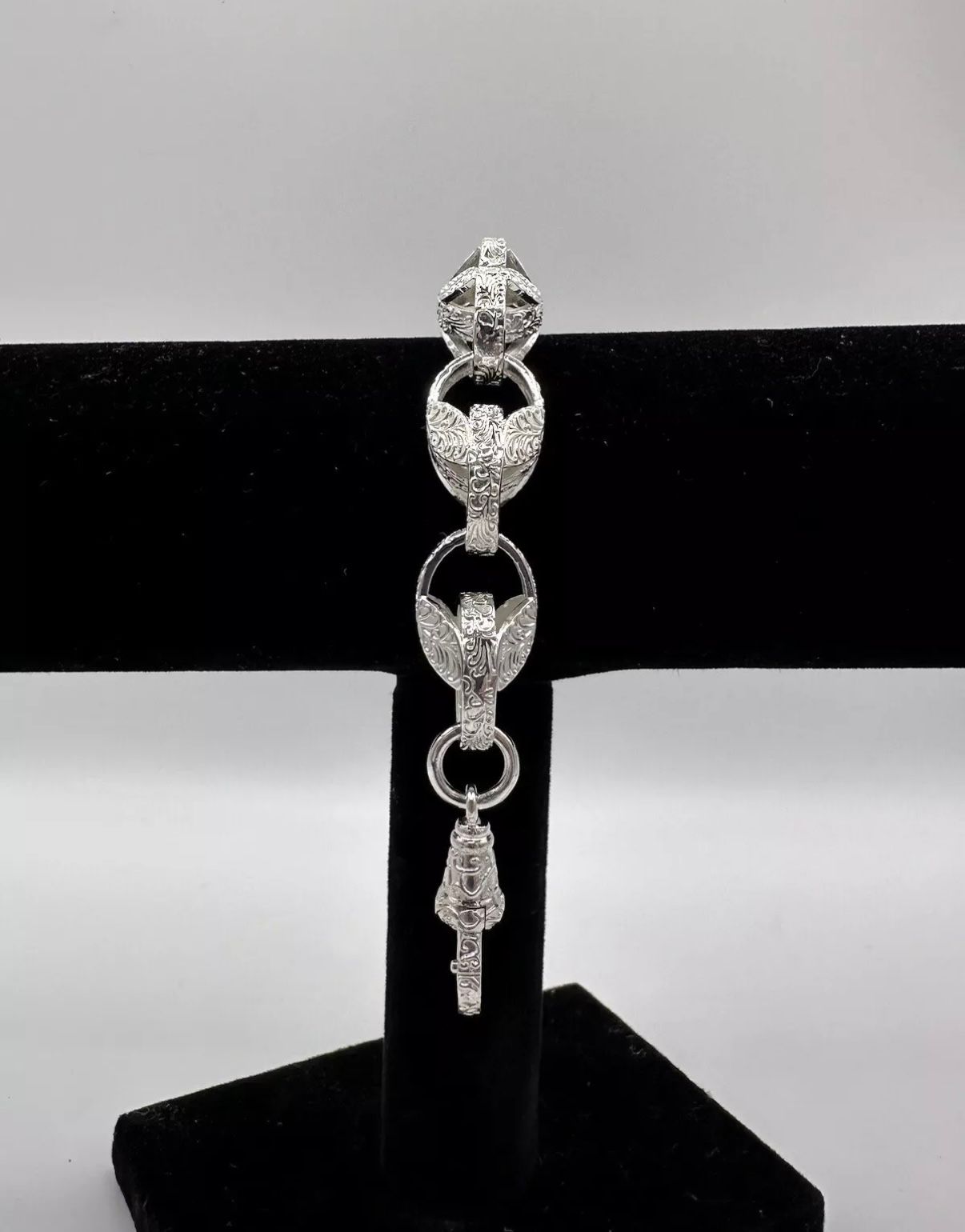 Silver Tulip Bracelet 15mm