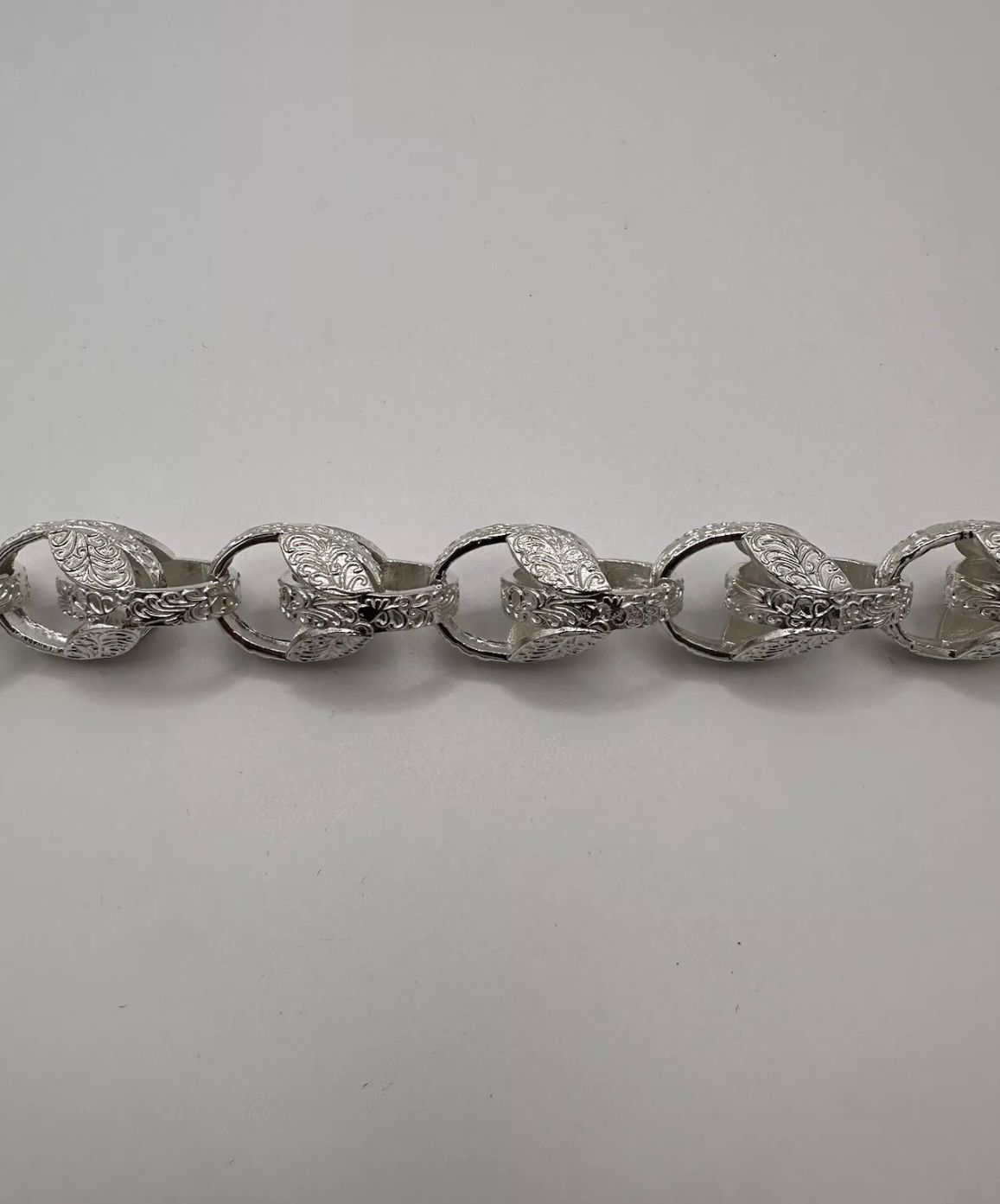 Silver Tulip Bracelet 15mm
