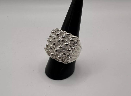 Silver Keeper Ring 5 Row