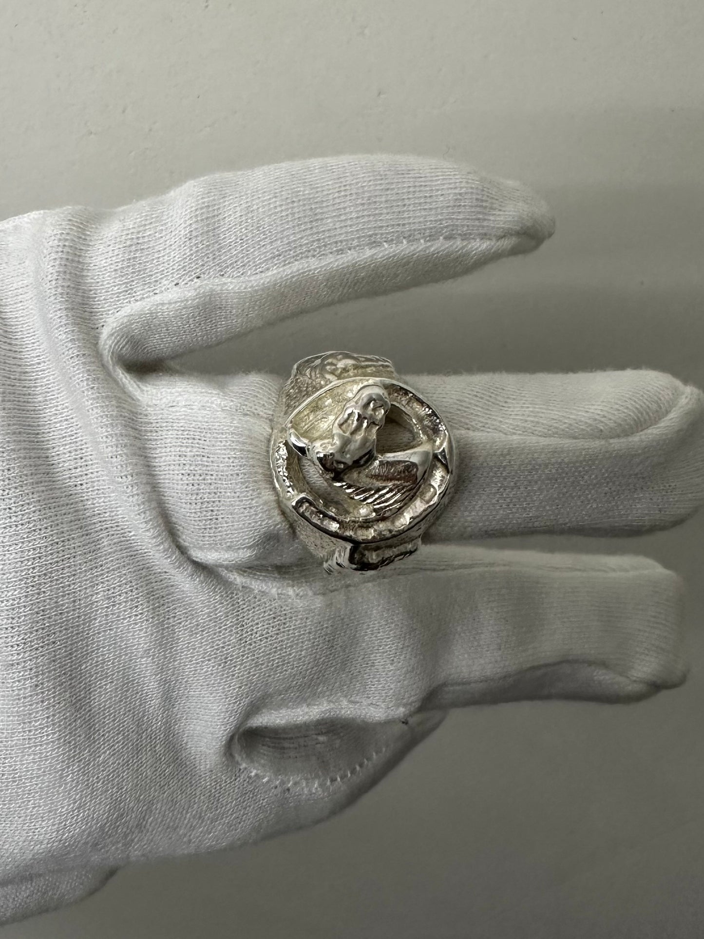 Sterling Silver Gypsy Horse Ring