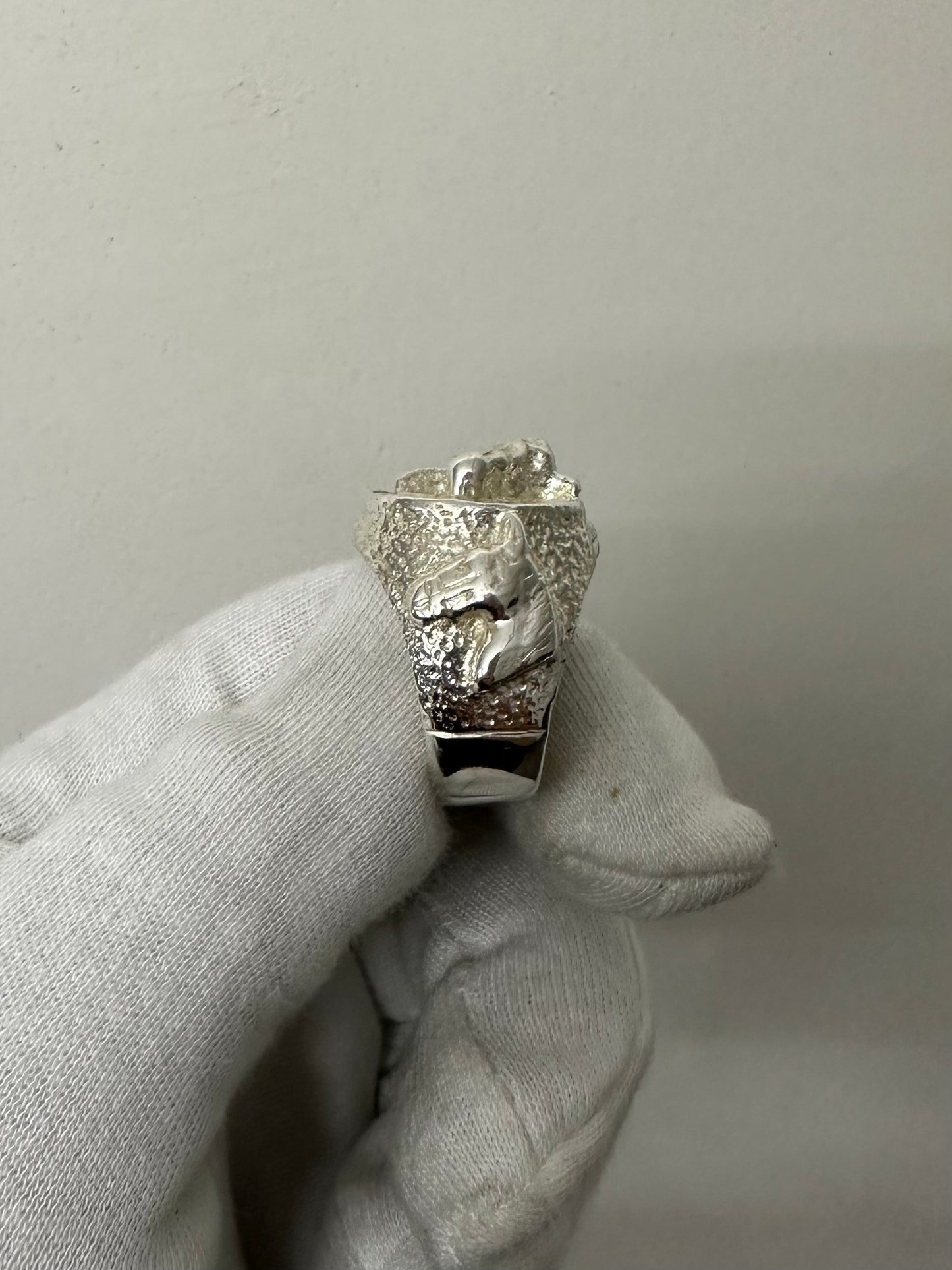 Sterling Silver Gypsy Horse Ring