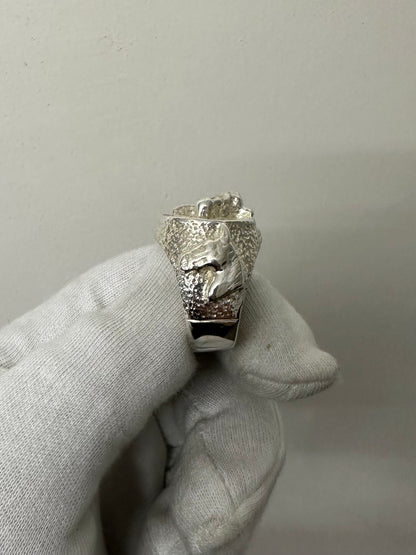 Sterling Silver Gypsy Horse Ring
