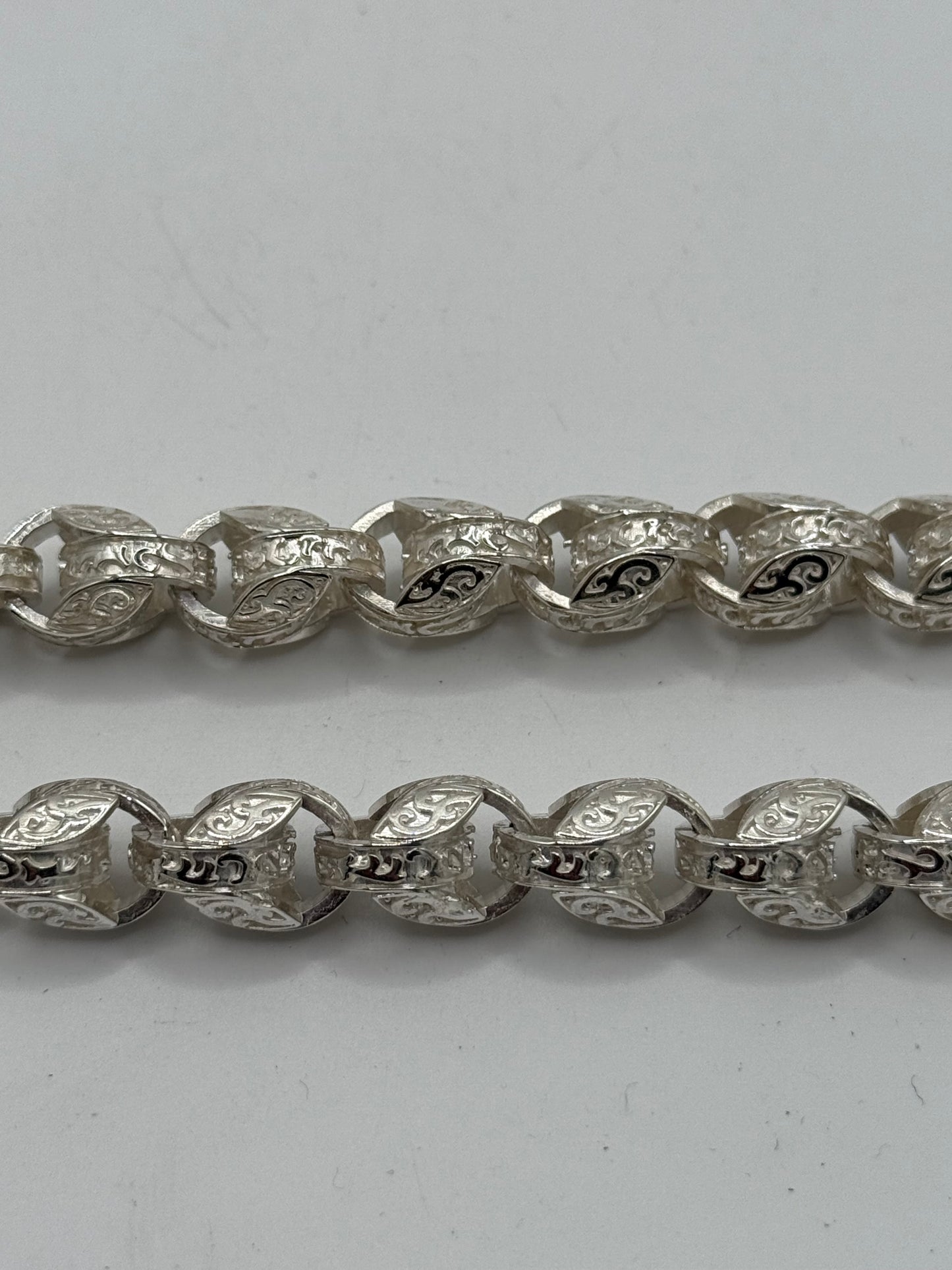 Silver 9mm box link tulip - all lengths