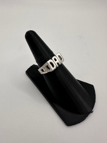 Silver DAD Ring - All Sized