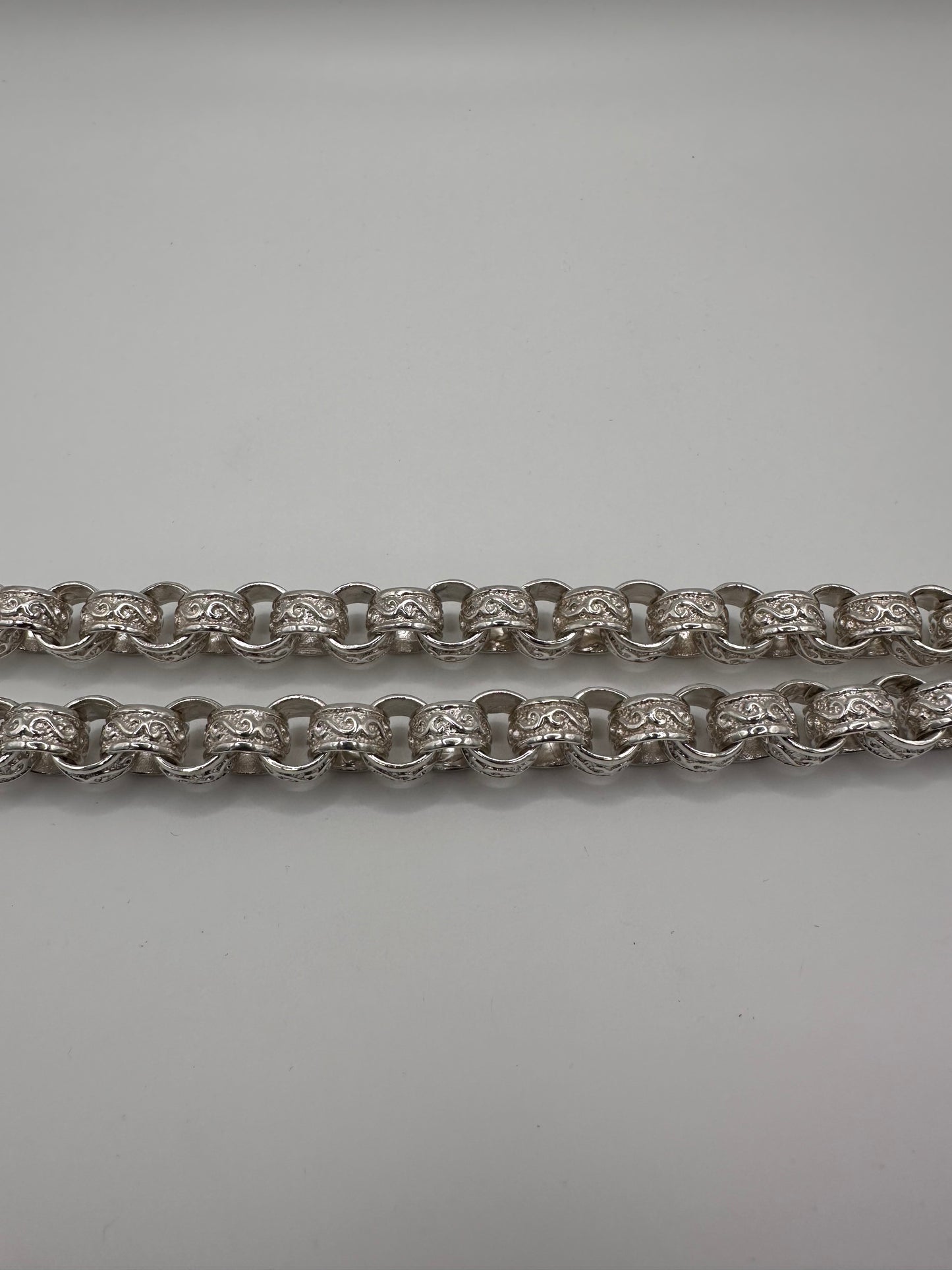 Silver 13mm Belcher Chain - Heavy