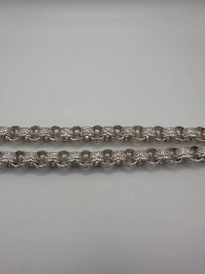 Silver 13mm Belcher Chain - Heavy