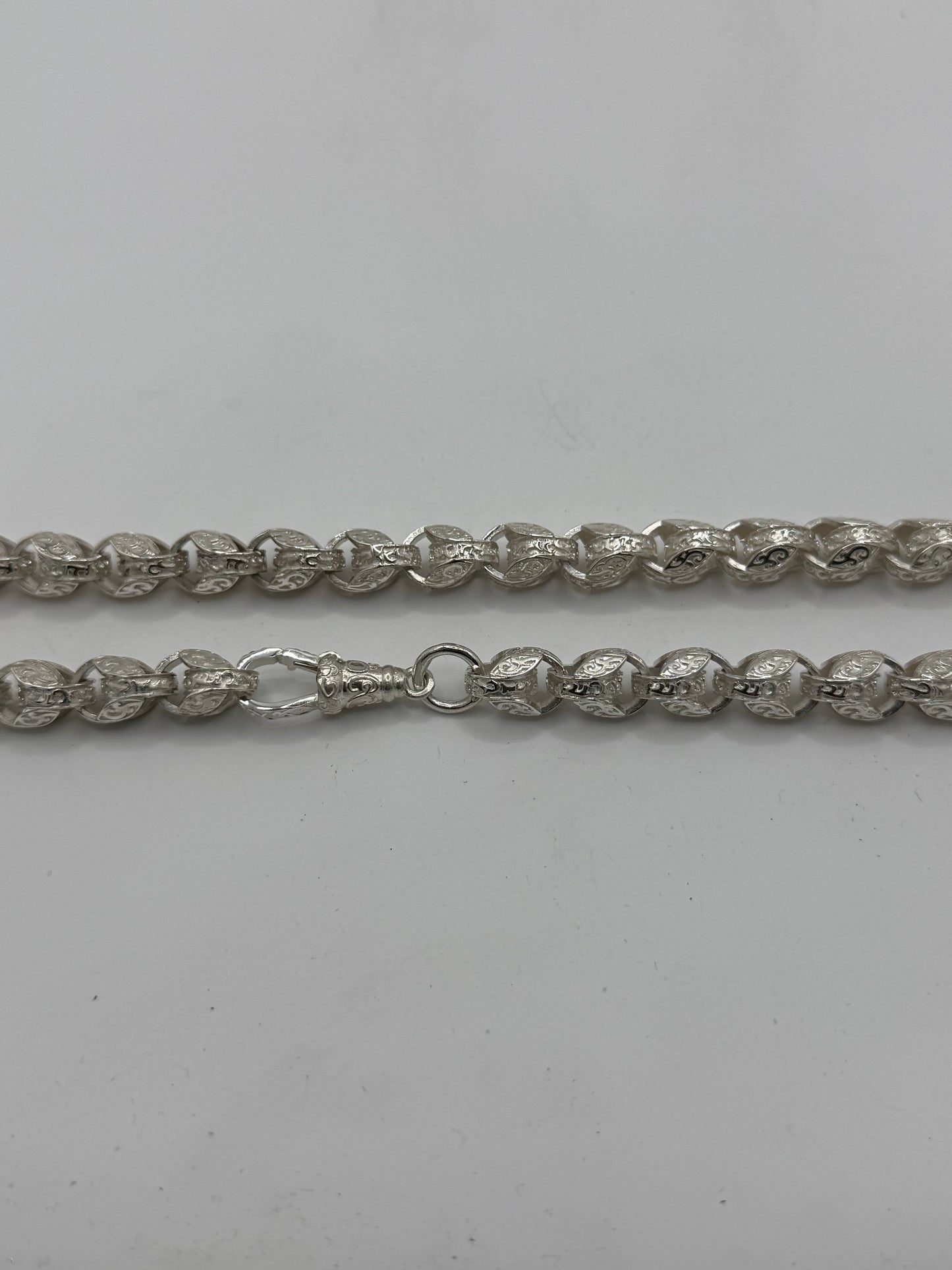 Silver 9mm box link tulip - all lengths