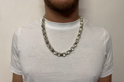 Silver Belcher Chain - 13mm