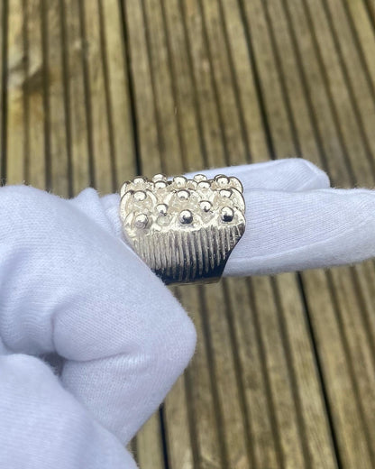 XL Silver Keeper Ring - Mens