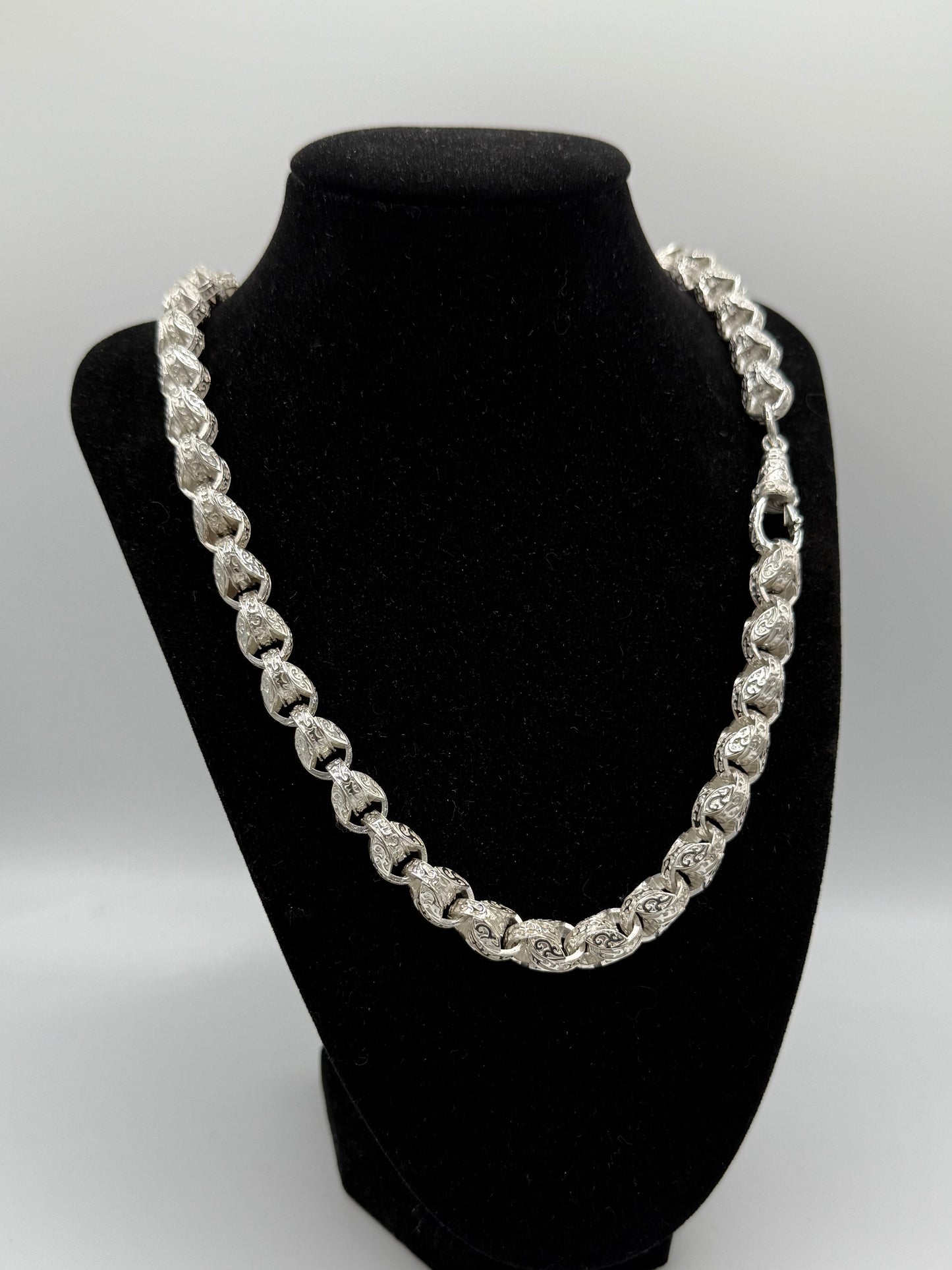 Silver 9mm box link tulip - all lengths