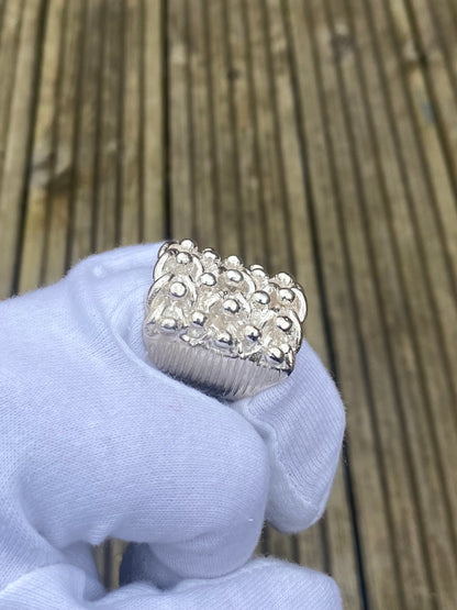 XL Silver Keeper Ring - Mens