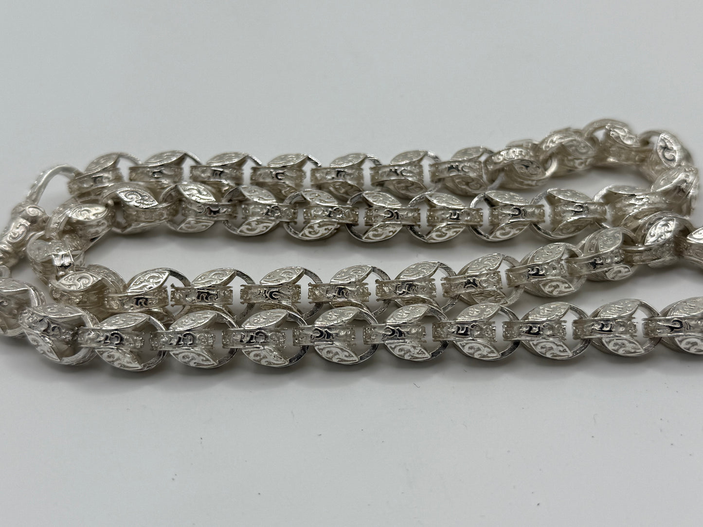 Silver 9mm box link tulip - all lengths