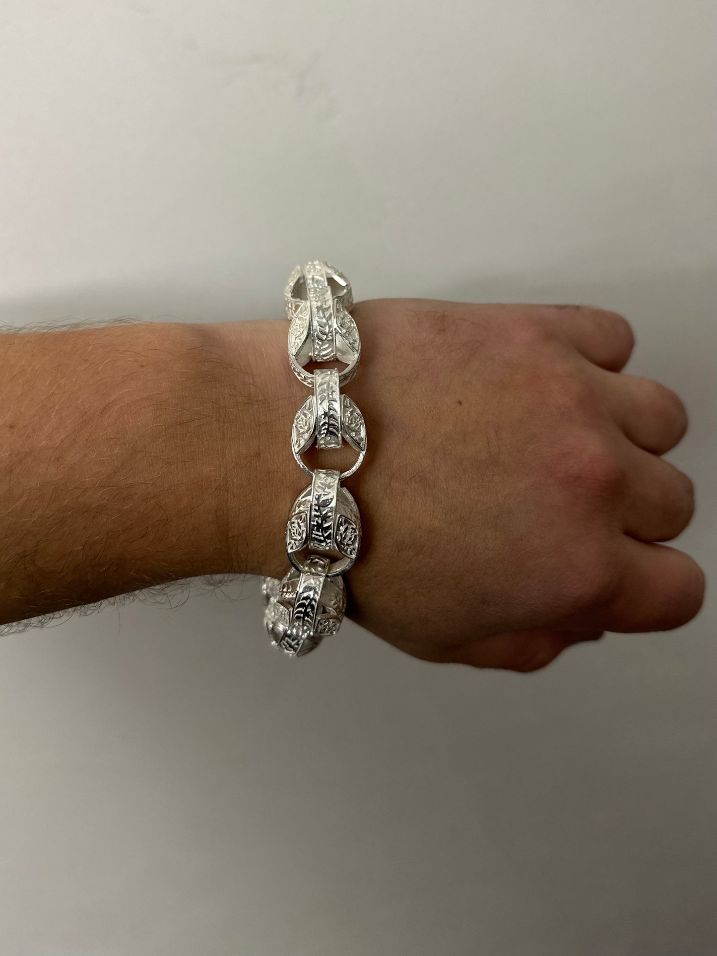Silver Tulip Bracelet - 20mm