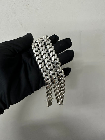 Silver Cuban Chain 14mm
