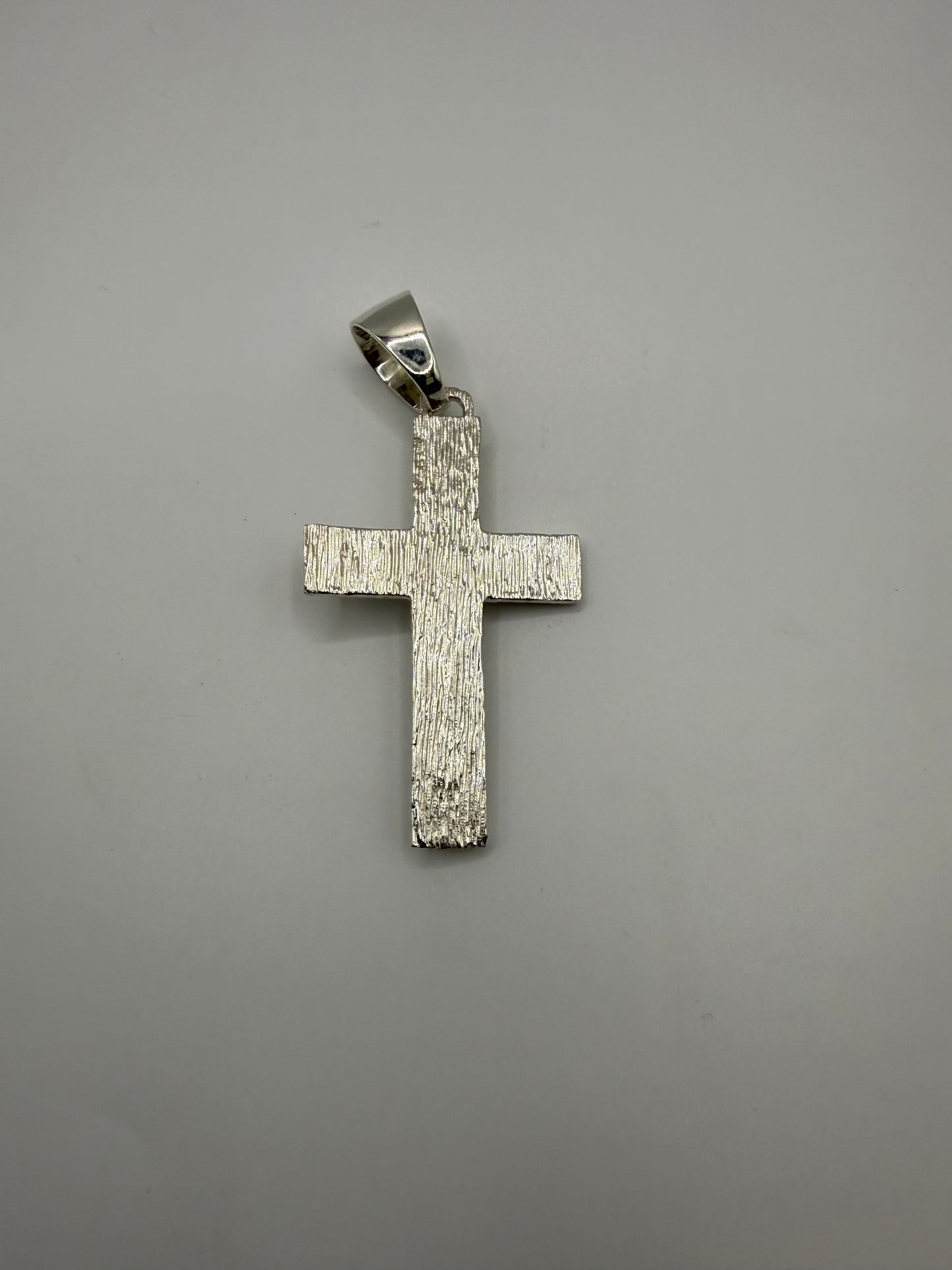 Silver Men’s Cross Pendant - XL