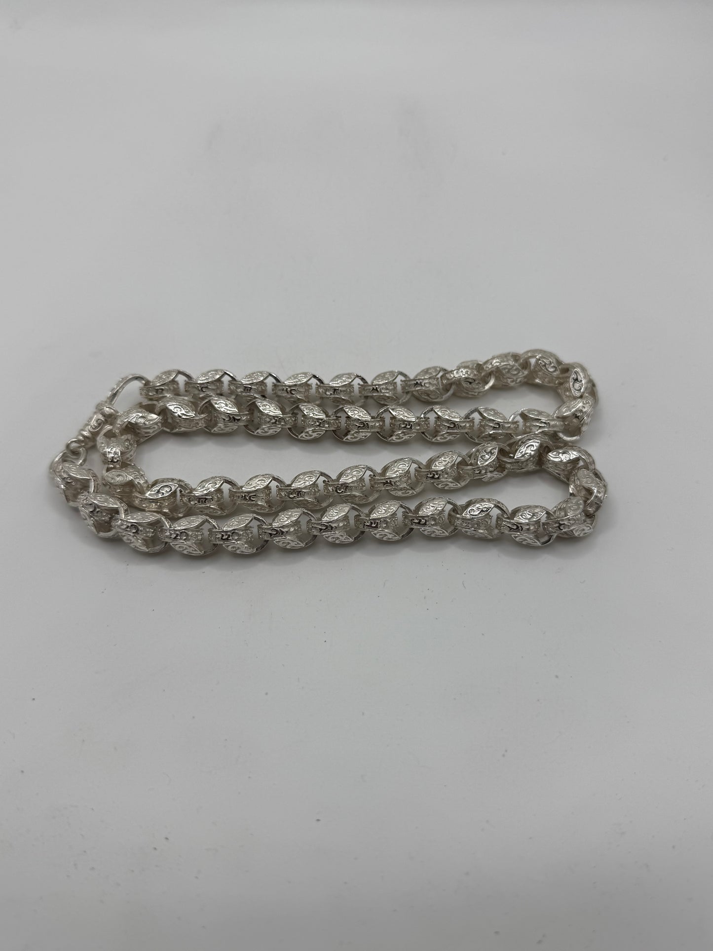 Silver 9mm box link tulip - all lengths