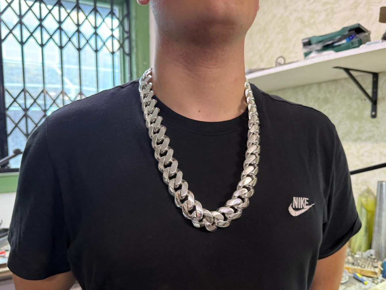 Silver 1 Kilo Cuban Chain