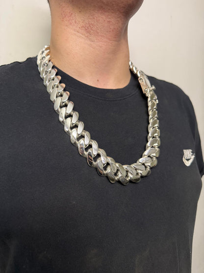 Silver 1 Kilo Cuban Chain
