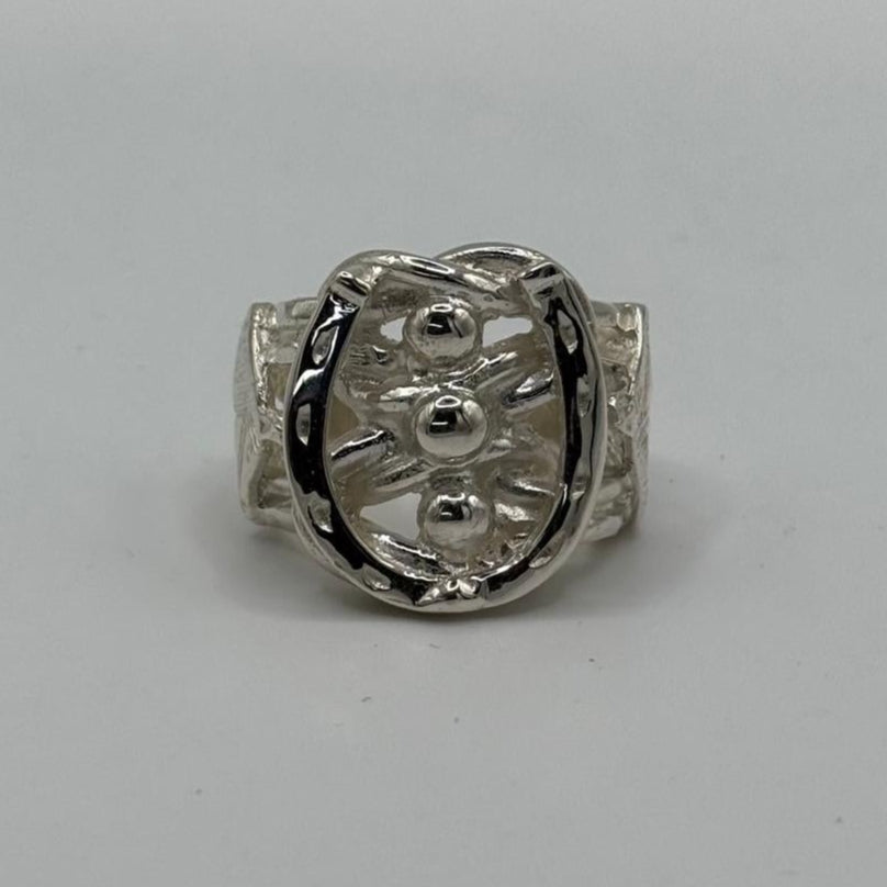 Silver Horse Keeper Ring