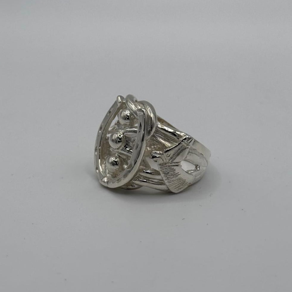 Silver Horse Keeper Ring