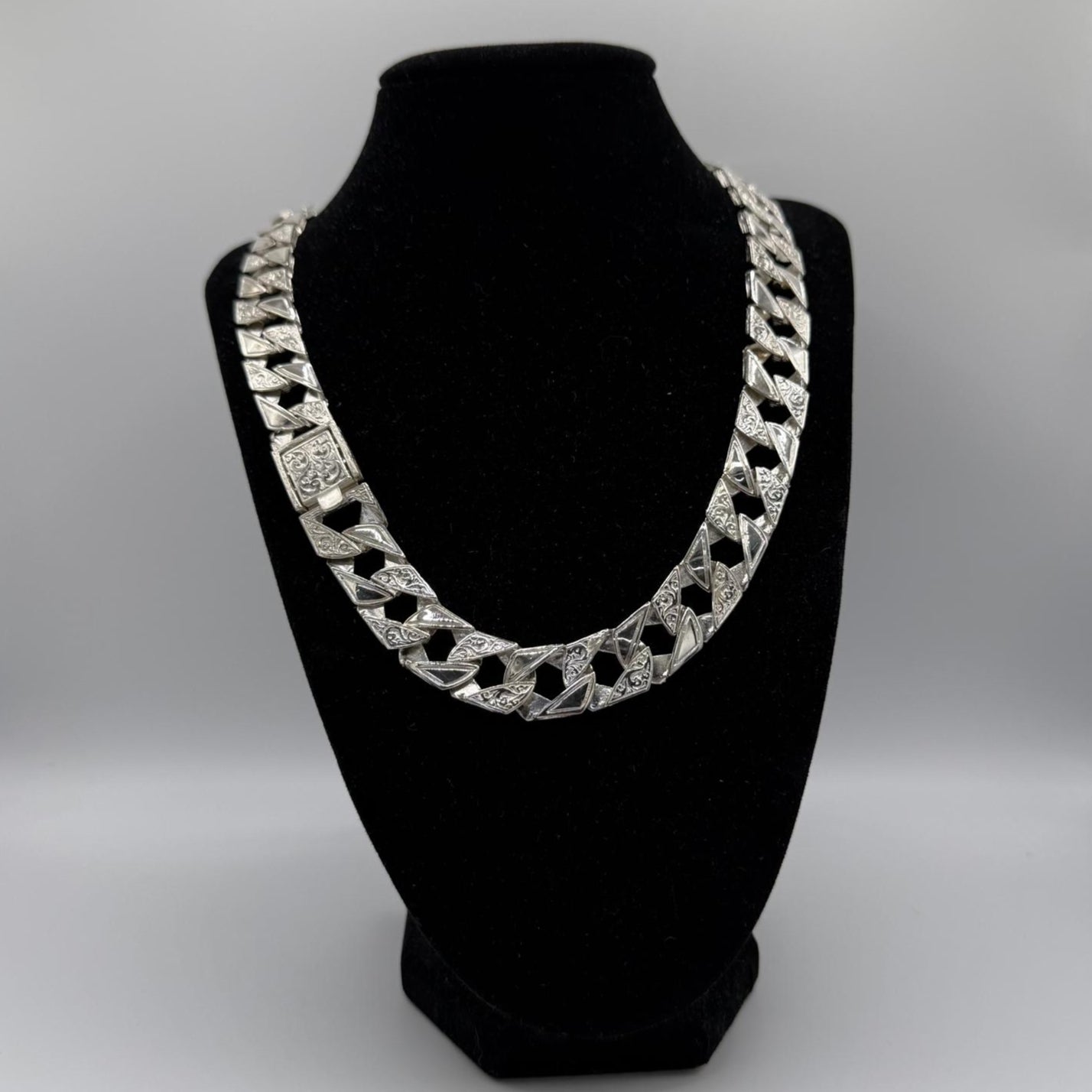 Silver Chaps Chain - 15mm