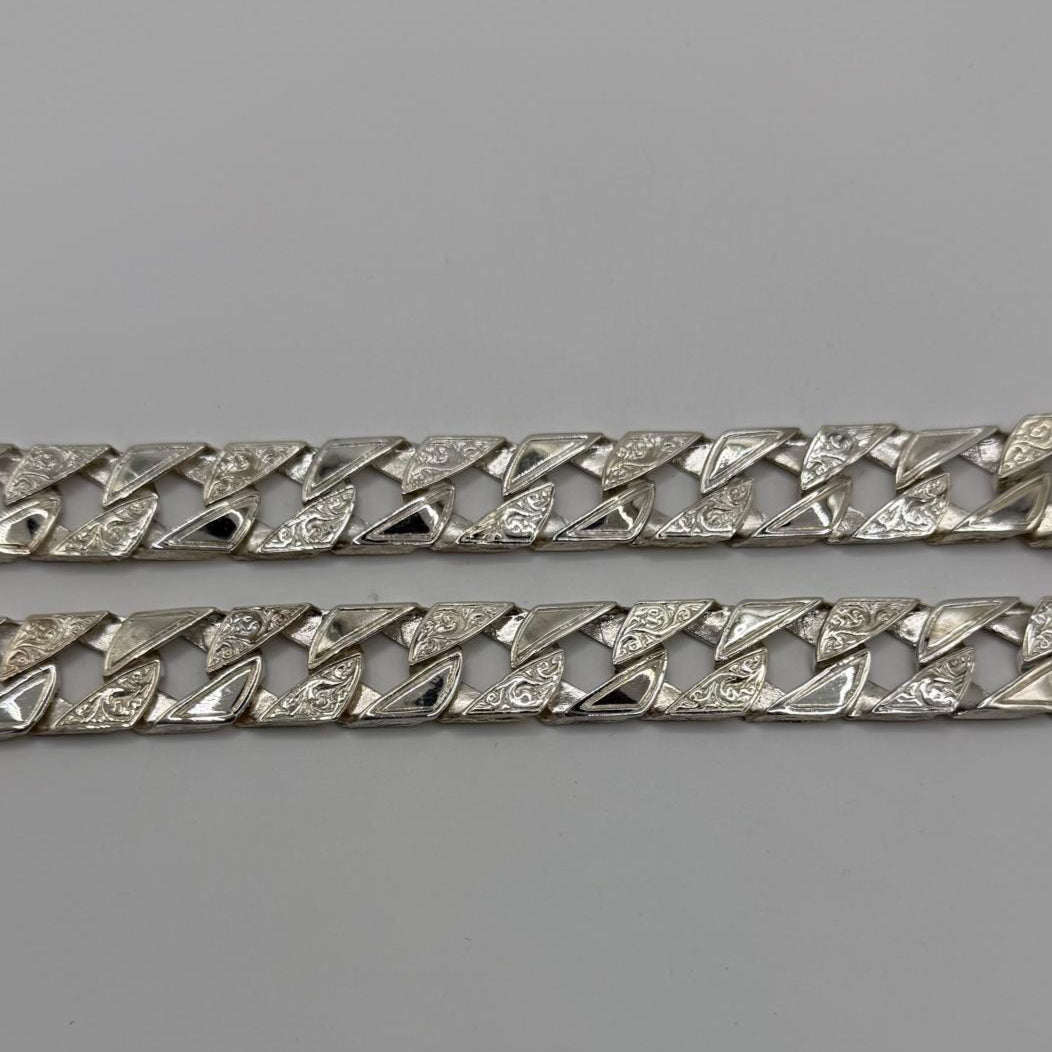Silver Chaps Chain - 15mm
