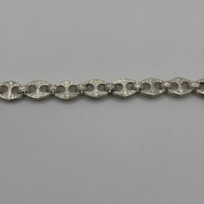 Silver Anchor Bracelet - 12mm