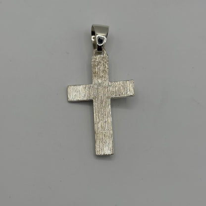 Silver Cross Pendant Crucifix