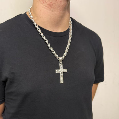 Silver Cross Pendant Crucifix