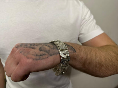 Silver Chaps Bracelet - 20mm