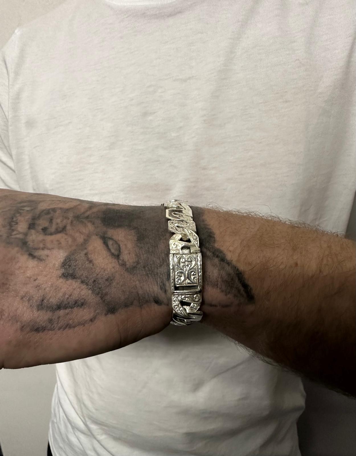 Silver Chaps Bracelet - 11.5mm
