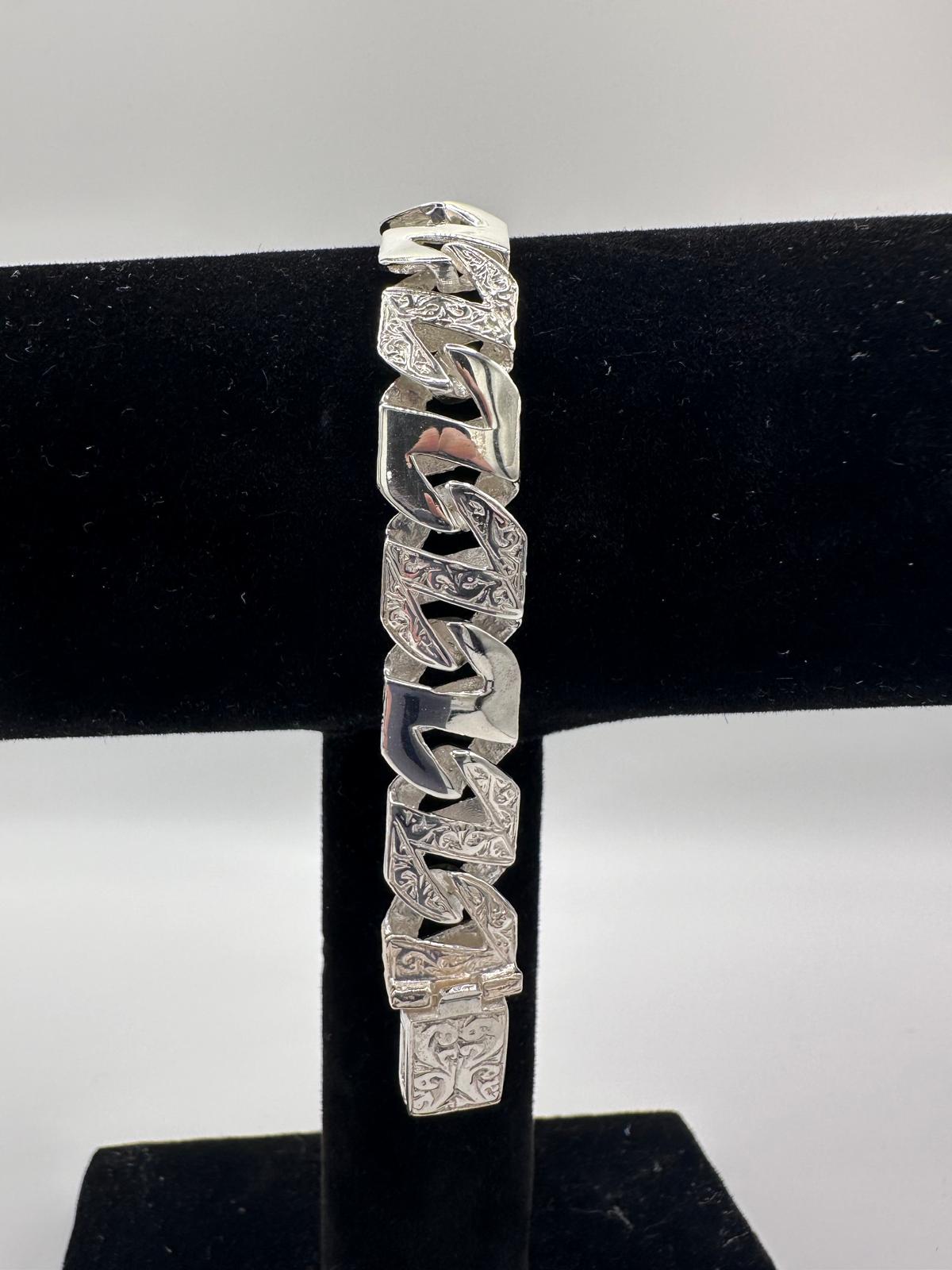 Silver Chaps Bracelet - 11.5mm