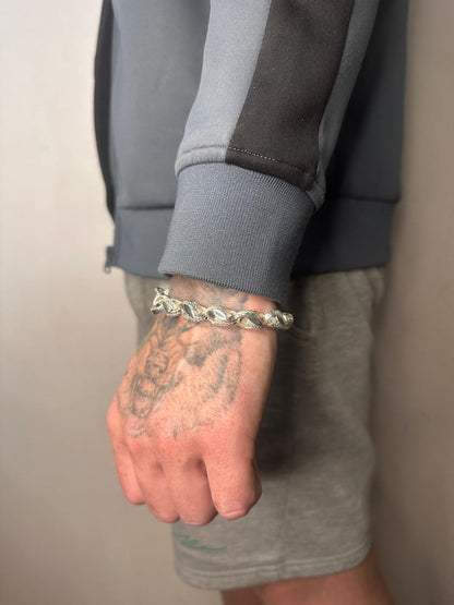 Silver Tulip Bracelet - 10mm