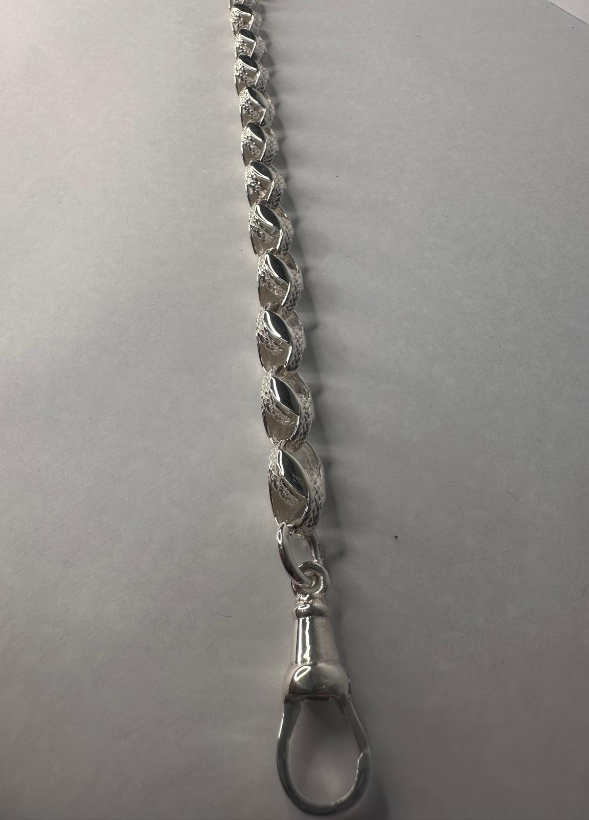 Silver Tulip Bracelet - 10mm